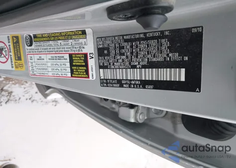 2010 Toyota Venza Base V6 z USA, uszkodzony, nr VIN 4T3BK3BB7AU045274